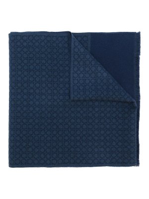 SALVATORE FERRAGAMO: スカーフ - スカーフ - ブルー