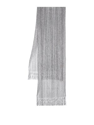 The Eyes with Short Fringe Print Pierre-Louis Mascia Scarf