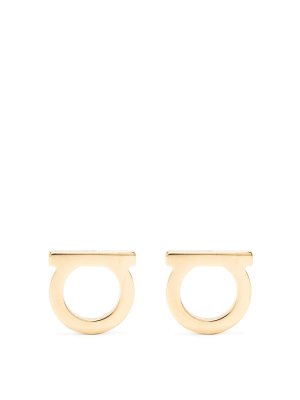 SALVATORE FERRAGAMO: Pendientes - Pendientes - Dorado