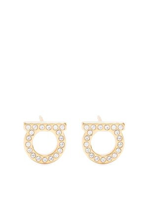 SALVATORE FERRAGAMO: Pendientes - Pendientes - Dorado