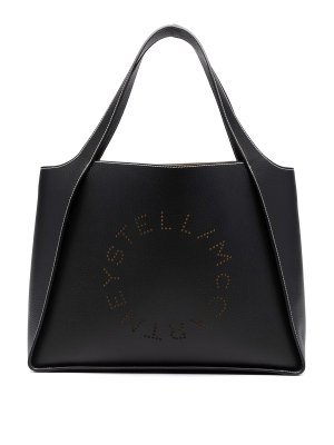 STELLA McCARTNEY: トートバッグ - トートバッグ - 黒
