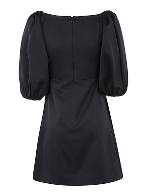 PATOU: knee length dresses - Volume sleeves drawstring dress