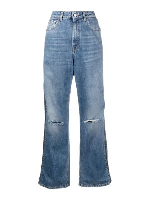 STELLA McCARTNEY: Straight Leg Jeans - Straight Leg Jeans - Blau