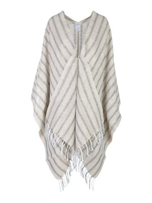 BRUNELLO CUCINELLI: Capes &  Ponchos - Linen poncho