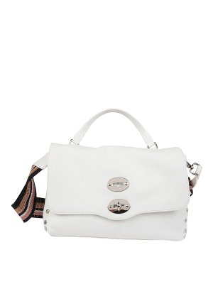 ZANELLATO: Handtaschen - Shopper - Weiß