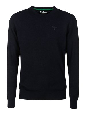 BARBOUR: maglia collo rotondo - Maglioni Barbour blu