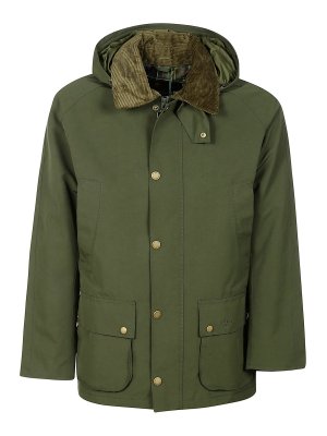 BARBOUR: short coats - Barbour coats green