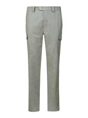 BRUNELLO CUCINELLI: Casual Hosen - Casual Hose - Grau