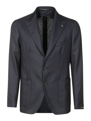 TAGLIATORE: blazers - Tagliatore jackets blue