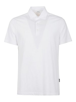 Tシャツ・カットソー ZANONE SS25 Polo shirts (815109 ZG380Z2201) Zanone - Slim-fit organic IceCotton polo shirt - zanone