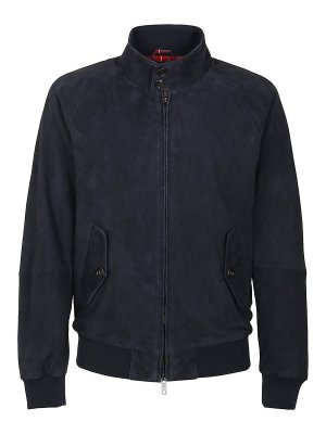 BARACUTA: leather jacket - Genuine suede jacket