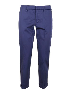FAY: Pantalones casual - Pantalón Casual - Azul