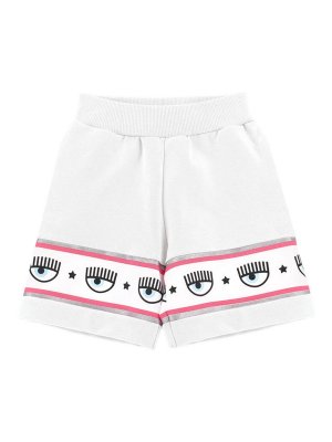CHIARA FERRAGNI: Pantalones Cortos - Shorts - Blanco
