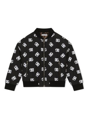 Dolce & Gabbana Jr: Bomberjacken - Bomberjacke - Schwarz