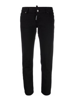 DSQUARED2: Straight Leg Jeans - Straight Leg Jeans - Schwarz