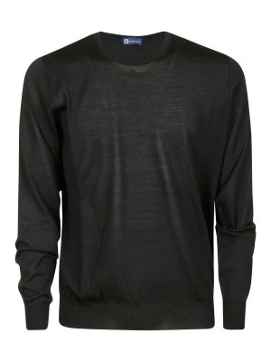 Ten-C正規品関税込みFELPA GIROCOLLO CHIUSA 22CTCUF03149 Ten C Felpa con logo Nero Uomo | 22CTCUF03149A06018999