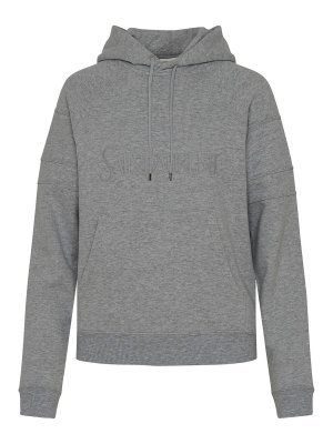 SAINT LAURENT: crew necks - Gray cotton sweatshirt