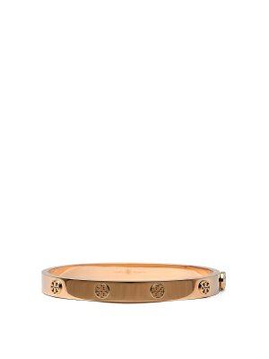 TORY BURCH: Bracelets & Bangles - Miller bracelet in gold steel