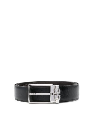 FERRAGAMO: Cinturones - Cinturón - Negro
