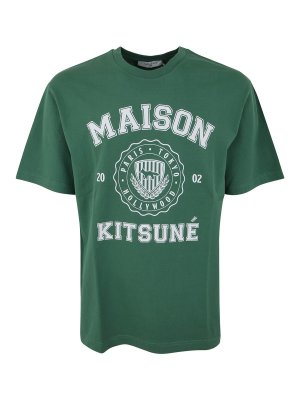 MAISON KITSUNÉ: Hemden - Hemd - Grün