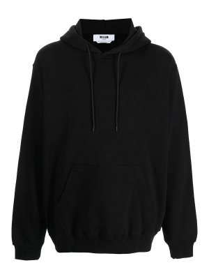 m.s.g.m.: Felpe e maglie - Felpa con cappuccio stampa logo Msgm