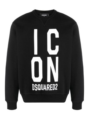 DSQUARED2: Sweatshirts & Pulls - Sweat-Shirts - Noir