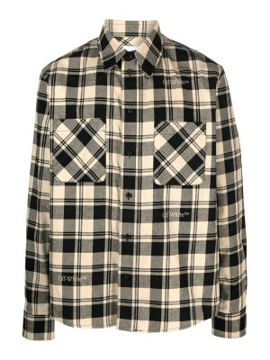 OFF-WHITE: shirts - Off-white shirt beige