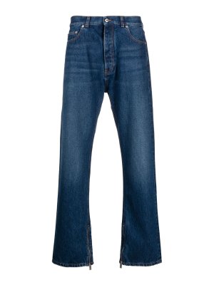 OFF-WHITE: straight leg jeans - Off-white jeans