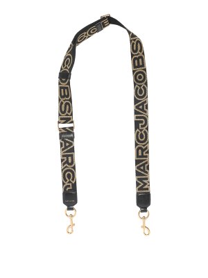 Marc Jacobs Il sottile cinturino in tessuto con logo