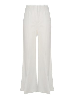 CHLOE': Casual Hosen - Straight Leg Jeans - Weiß