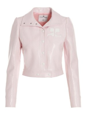 Courreges: shirts - vinyl jacket