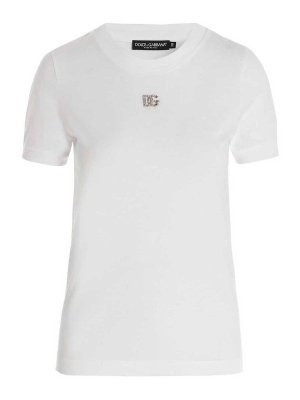 Dsquared2 Cotton T-shirt - White - Women | S80GC0059S23009100