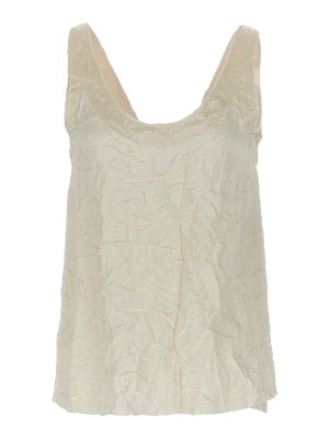 LANVIN: Tops & Tank tops - Splitted tank top
