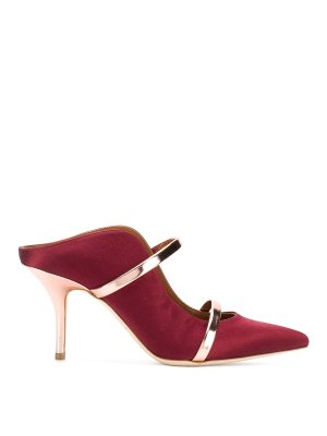 Malone Souliers: Mules - Pumps - Dunkelrot