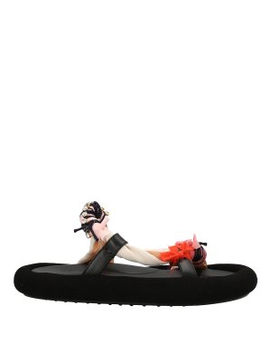 サンダル・ミュール alexander mcqueen SS23 'Mirror' sandals (747190W4WG0 8100) Alexander Mcqueen mirror sandals - Silver - Women