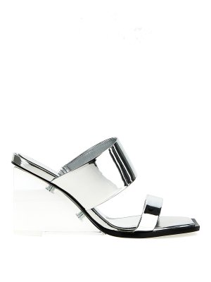 ALEXANDER MCQUEEN: sandali - sandali a specchio