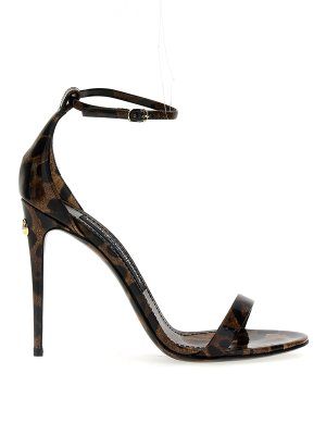 DOLCE & GABBANA: sandali - sandali leopardati