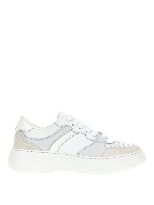 DSQUARED2: Chaussures de sport - Baskets - Blanc