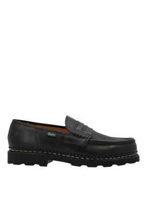 靴 MAISON MARGIELA Tabi Loafer 37 Maison Margiela // Black Leather Tabi Loafer – VSP Consignment