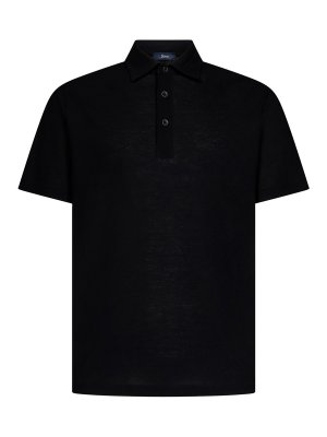 VERSACE ヴェルサーチ グレカ メンズ 半袖ポロシャツ ブラック L