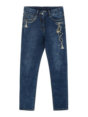 MONNALISA: Jeans à jambe droite - Jean Droit - Bleu