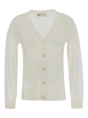 TORY BURCH: Cárdigans - Cárdigan - Blanco