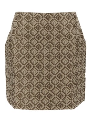 スカート David Koma 'Cross Waist Band Net Insert' Skirt David Koma 'Cross Waist Band Net Insert' Skirt | ShopSimon