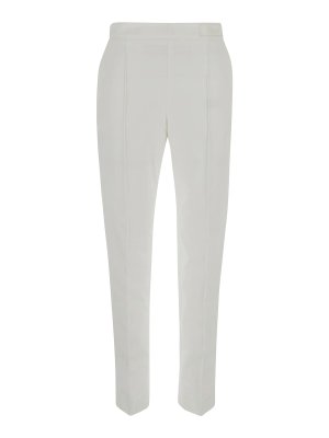 MONCLER: Casual Hosen - Hose - Weiß