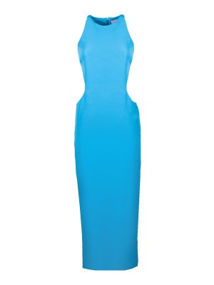 CHIARA FERRAGNI: knee length dresses - Open hip long dress