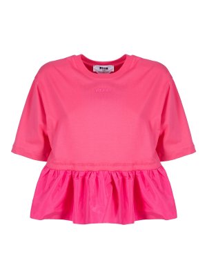 m.s.g.m.: Tops & Tank tops - Ruffled taffeta top