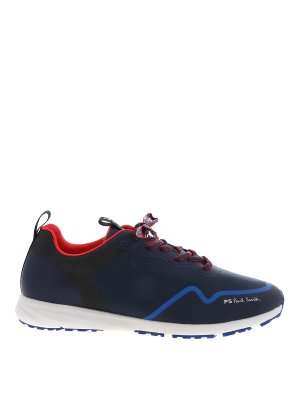 PAUL SMITH: trainers - Sabre navy sneakers