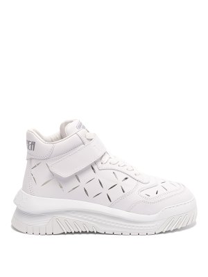 VERSACE: Sneaker - Sneaker - Weiß