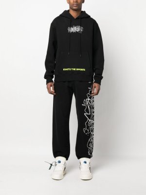 Off white mix rock on sale hoodie