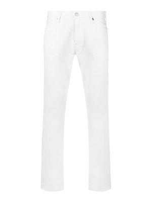 EMPORIO ARMANI: straight leg jeans - Slim fit denim jeans
